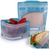 Russbe Lunch Systems, Reusable Snack and Sandwich Bags, Set of
