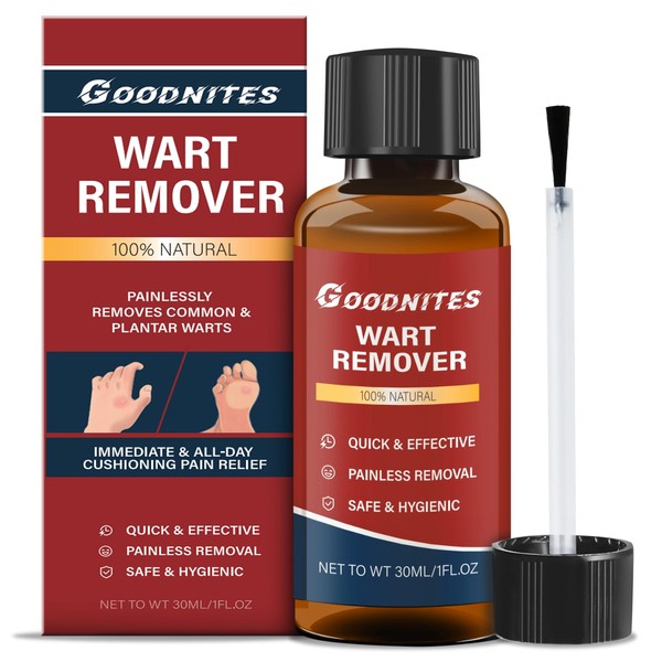 Goodnites Fast-Acting Wart Remover with Maximum Strength Salicylic Acid, Effectively