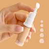 Jangman A693 Duckbill Cosmetic Vacuum Dispensing Pump Bottles, 5ml (2-Pack), for Essence Cream Container 3ea