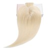Silk Base Remy Clip In On Hair Topper with Bangs