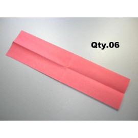 Unbranded Tracing Paper Wax-Free 6 RED Sheets 5-1/8 x 19-1/2" (13 x 49.5cm) single face