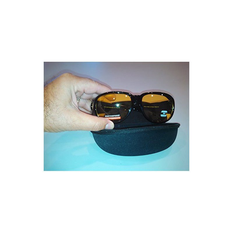 XXL Oversize Hard Glasses case - Shooting or fitover Glasses