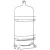 Zenna Home 2 Tier Over The Shower Caddy Silver