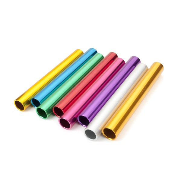 GOGO Official Aluminum Track and Field Relay Baton Practice Set