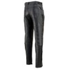 Milwaukee Leather Men's 1.2mm Premium Leather Overpant Fully (Black, Size