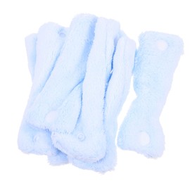 WOONEKY 6pcs Coral Velvet Hair Curls Curler Women's Hairdo Tools No Damage Curling