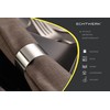 ECHTWERK Napkin Rings Made of Stainless Steel, Set of 4,