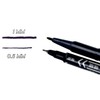 Tattoo Skin Scribe Pen Dual-Tip Marker Piercing Marking Surgical Tattooing