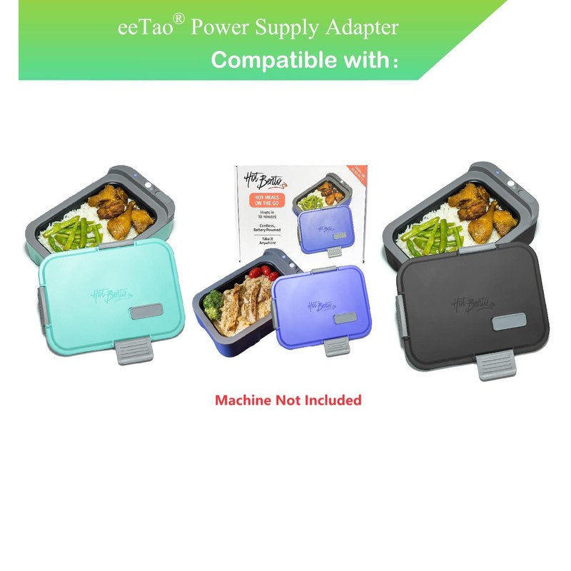 eeTao AC/DC Adapter Charger Compatible with Hot Bento HB2-BL HB2-LS