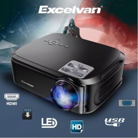 Excelvan BL-76 1080P Projector 3500 lumen Home Movie Projector 200inch Display