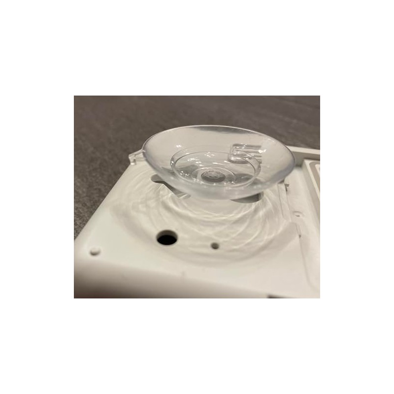 Technoline WT380 Digital Bathroom Clock with Hygrometer and Thermometer, Waterproof,