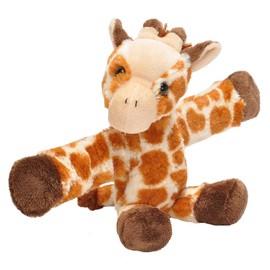 Wild Republic Huggers Giraffe Plush Toy, Slap Bracelet, Stuffed Animal, Kids Toys, 8 inches