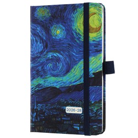 2026-2028 Pocket Planner/Calendar - 3 Year Monthly Planner 2026-2028 from Jan. 2026 - Dec. 2028(36 Months), 3.8" x 6.3", Pen Holder, Inner Pocket and 61 Notes Pages