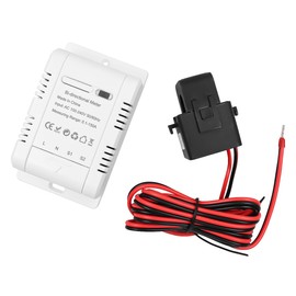 POFET Smart Meter Energy Monitor Bi-Directional Detection Wifi Power Monitors 150A Compatible with Tuya Smart/Smart Life