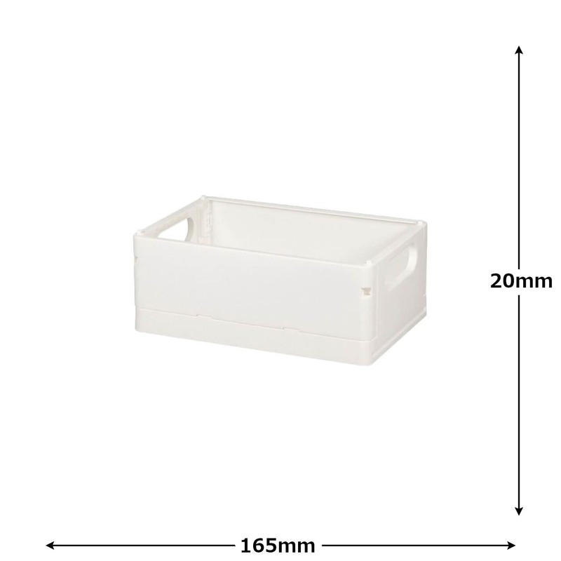 KDT Japan 120808 Mini Pastel Container, Clear and White