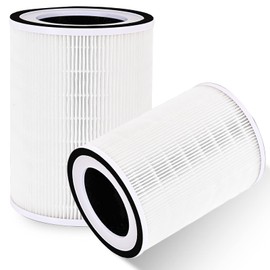 True HEPA KILO Filter 360°3 Stage Replacement Filters Compatible for Afloia KILO/KILO Pro/MIRO/MIRO Pro air purifier, H13 True HEPA filter, 2 PACK
