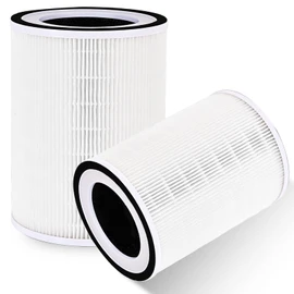 True HEPA KILO Filter 360°3 Stage Replacement Filters Compatible for Afloia KILO/KILO Pro/MIRO/MIRO Pro air purifier, H13 True HEPA filter, 2 PACK