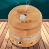 Healifty Moxibustion Box Bamboo Moxa Burner Holder 3- Gear Adjustable