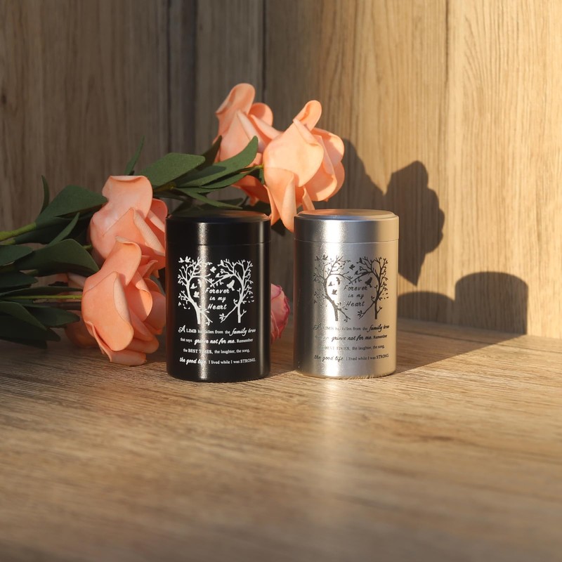 Small Urns for Human Ashes Set of 8 Mini Urn