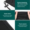 Black Helmet Bag Microfiber Lightweight Welding Motorcycle Helmet Storage Carrying