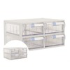 4-Compartment Multi-Purpose Desk Storage Organizer Desk Organizer