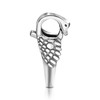 My-Bead Large Chain Clasp Swan 925 Sterling Silver XXL Double