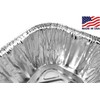 HFA Aluminum Foil Mini-Loaf/Bread Baking Pan w/Clear Low Dome Lid
