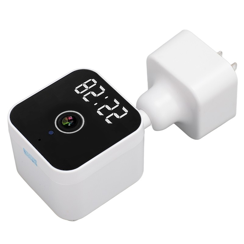 Indoor Security Camera with Clock 2.4G WiFi Wireless HD 3MP