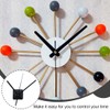 ZAMXHUG 14 Silent Wall Clock Pointer Kit for Small and