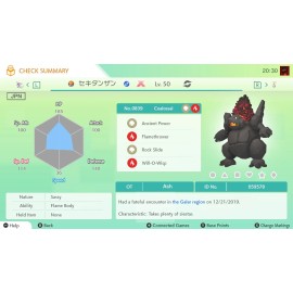 Pokémon  World Hobby Fair Gigantamax Coaloassal EventPokemon Sword/Shield/H