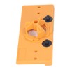 Hinge Hole Saw Jig ABS Concealed Hinge Drilling Guide Locator