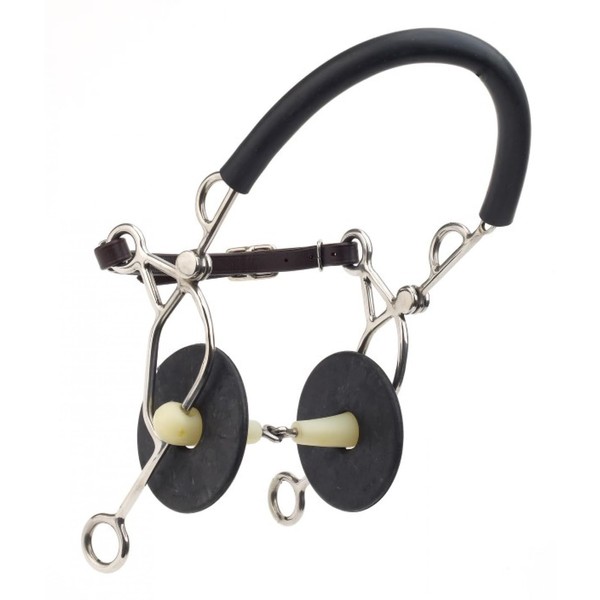 Happy Mouth Jointed Hackamore Bit 5.5