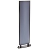 Displays2go Double-Sided Black Finish Aluminum Hallway Signs Displays 15 x