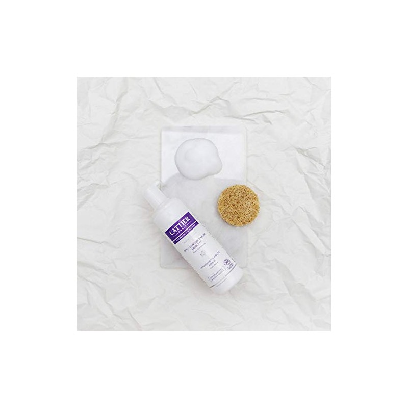 Cattier Organic Rosewater Facial Cleansing Foam Natural Cosmetics 150ml