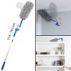Sichler Haushaltsgeräte Duster: Telescopic Microfibre Duster, Bendable, Lockable Handle Joint