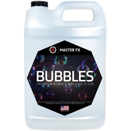 Bubbles - Premium Bubble Machine Fluid - Creates Long Lasting Colorful Bubbles - Non-Toxic - (1 Gallon)