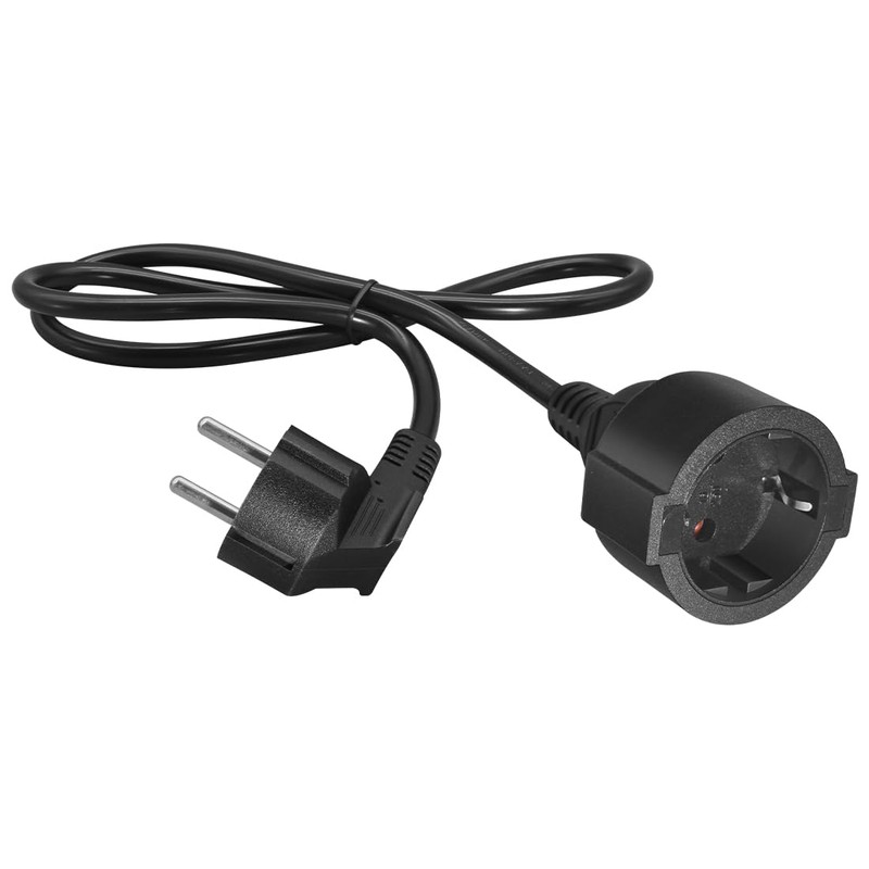 European 220v Extension Cord Reel, CEE7/7 Schuko Male to Female