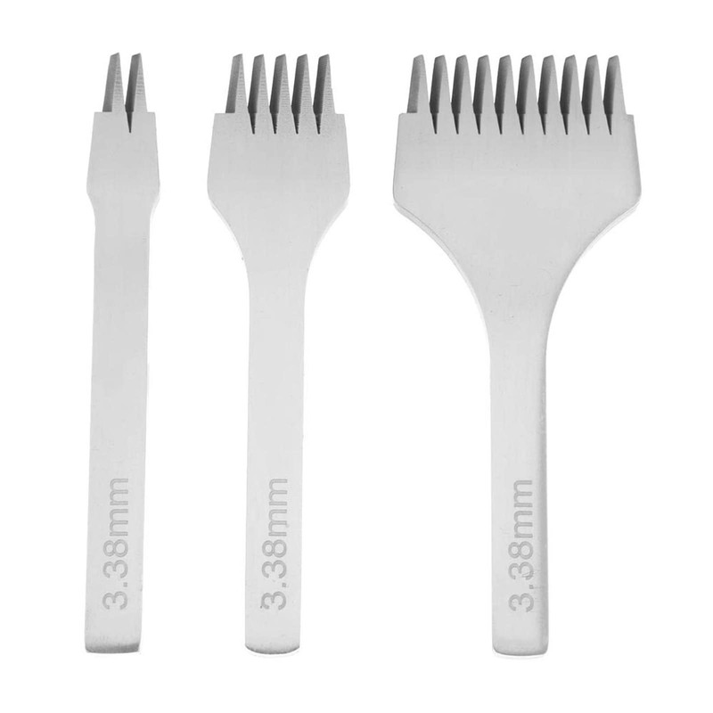 Diamond Lacing Stitching Chisel Set 2.7mm/ 3.0mm/ 3.38mm/ 3.85mm 2/5/10
