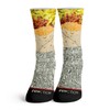 Function - Breakfast Burrito Food Fashion Socks Taco Mexican Quesadilla