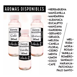 Lofinda Esencia Aromática Albahaca Concentrada 60ml
