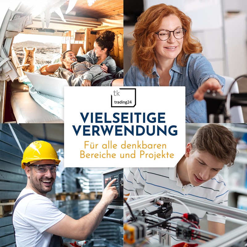 Aluminium Profile 30 x 30 mm 2 m System, Assembly,