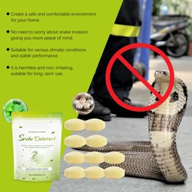 Snake Away for Yard | Serpent Prevention for Garden | Long-Lasting Portable Snake Repeller for Yard, Garage, Travel, Camping, Garden