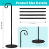 76" Shepherds Hooks for Outdoor- 3/4 Inches Thicken Wind Chimes