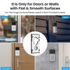 SUIOPPYUW Ring Doorbell Mount Holder Renter Friendly No Drill Installation