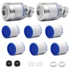 Bathroom Faucet Filter,Sonku Bathroom Sink Filter Universal 360° Rotating Faucet