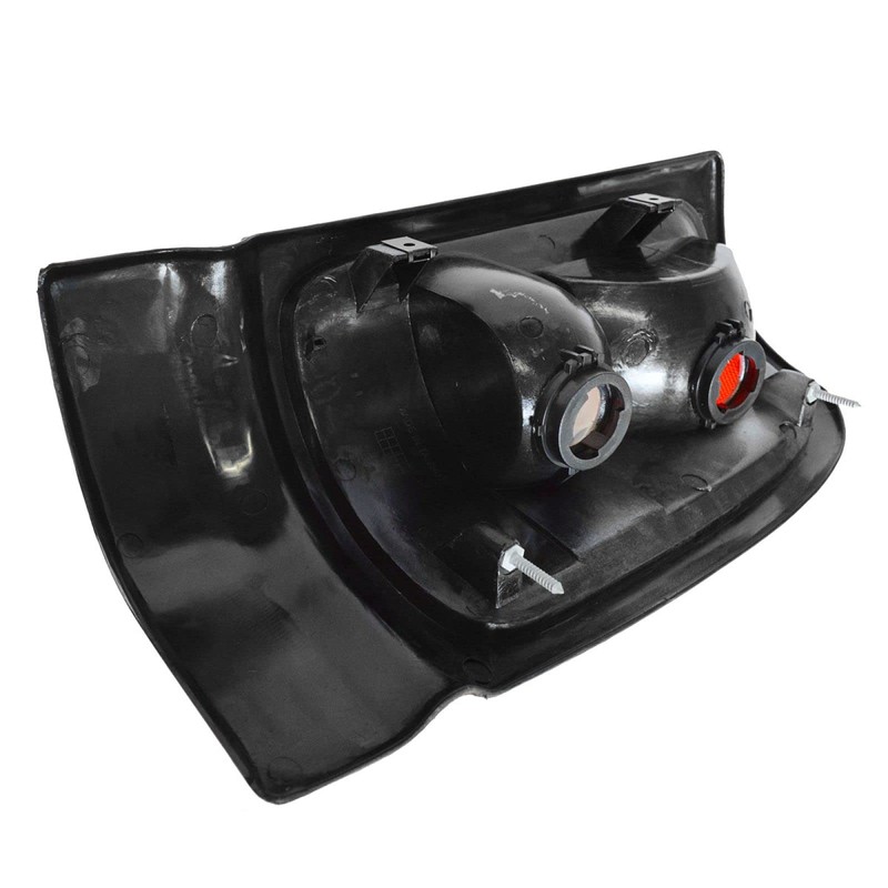 TRQ Driver Side Tail Light Assembly Compatible with 1994-2001 Dodge