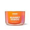Friday Collective Sunset Disco Candle, Citrus Scented, Made with Essential