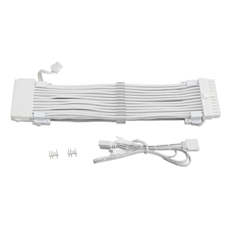 ARGB Extension Cable Strong Conductivity Flexible 24P ARGB Motherboard Power