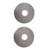 HORTIPOTS Reflective Top Lids Mylar on Black for 2 Inch