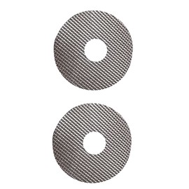 HORTIPOTS Reflective Top Lids Mylar on Black for 2 Inch Net Pots Pack of 200